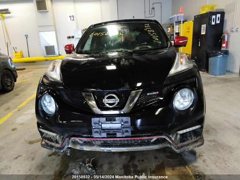 2016 Nissan Juke Nismo VIN: JN8AF5MV2GT659619 Lot: 20158932