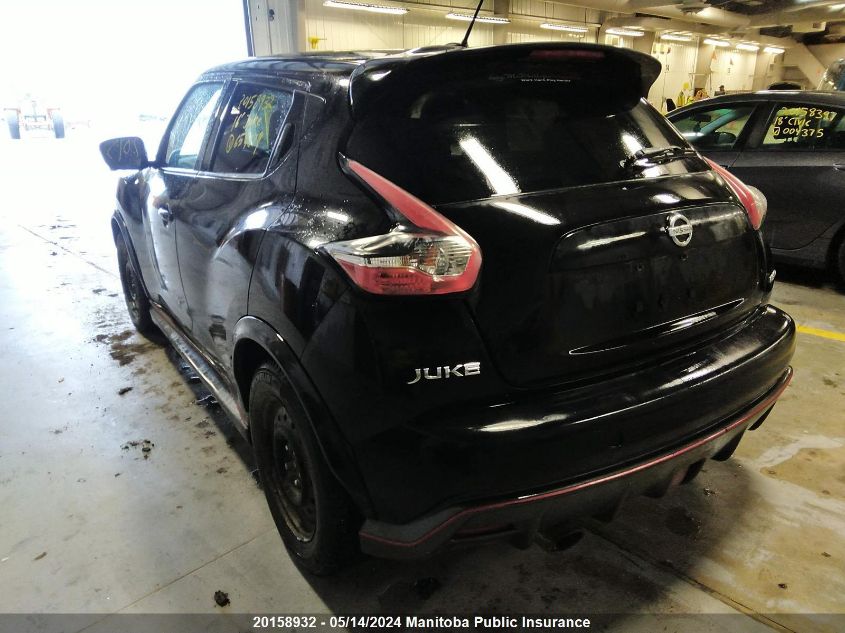 2016 Nissan Juke Nismo VIN: JN8AF5MV2GT659619 Lot: 20158932