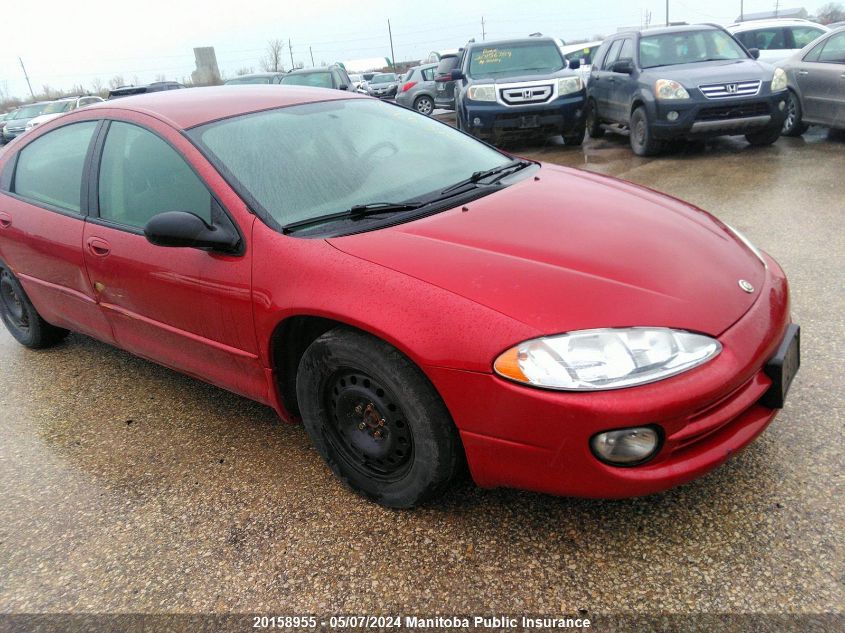 2002 Chrysler Intrepid Es VIN: 2C3HH56G32H294848 Lot: 20158955