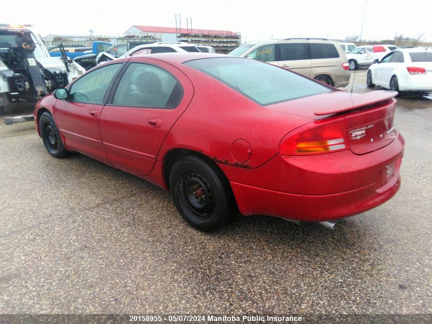 2002 Chrysler Intrepid Es VIN: 2C3HH56G32H294848 Lot: 20158955