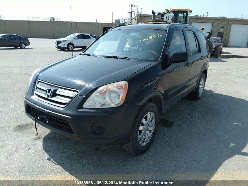 2005 Honda Cr-V Lx VIN: JHLRD78545C803018 Lot: 20158956