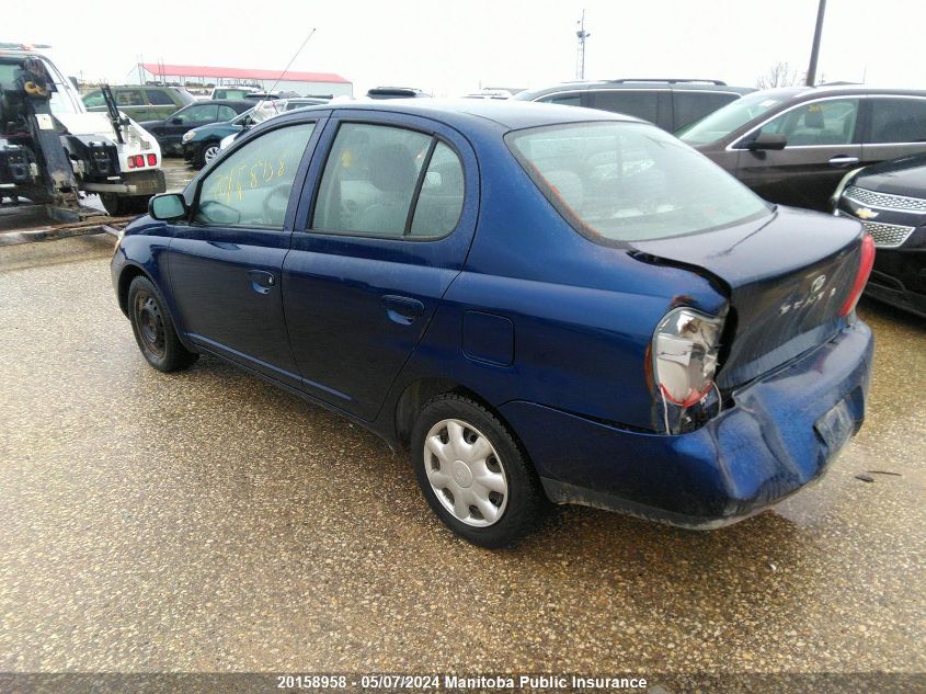 2001 Toyota Echo VIN: JTDBT123010181275 Lot: 20158958