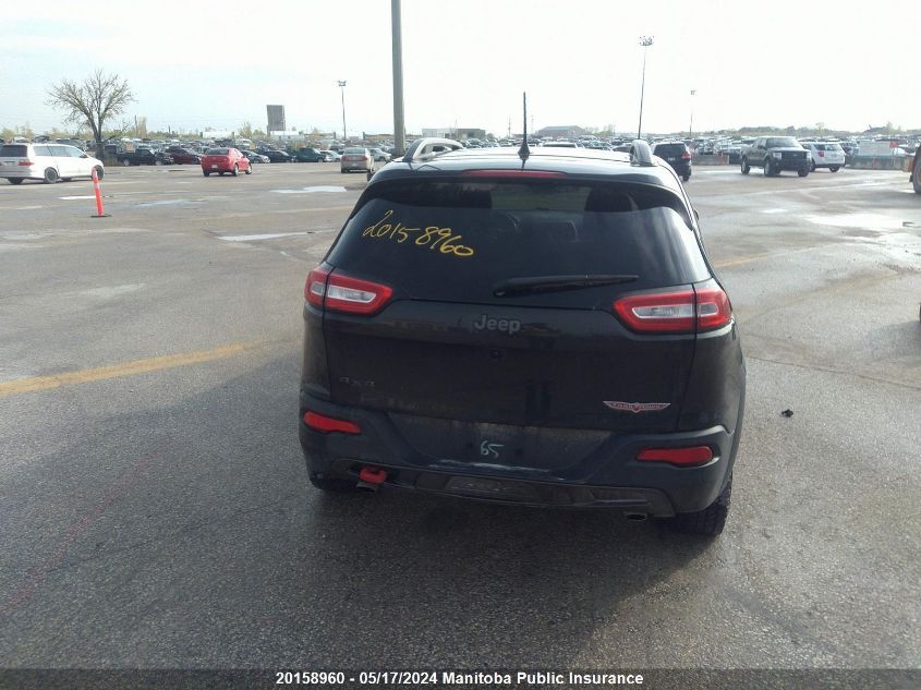 2016 Jeep Cherokee Trailhawk VIN: 1C4PJMBS1GW343036 Lot: 20158960