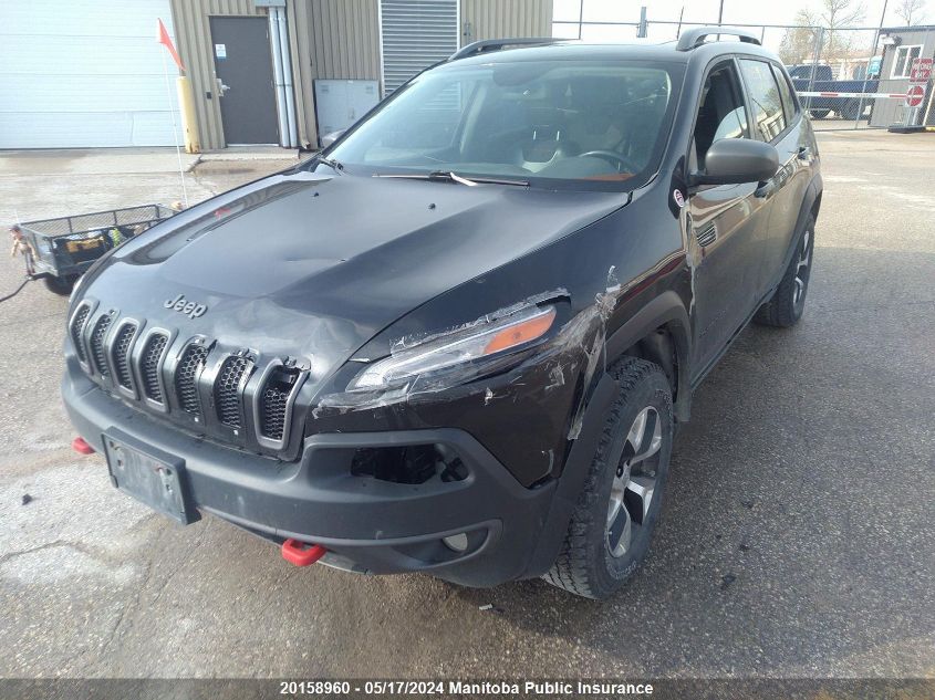 2016 Jeep Cherokee Trailhawk VIN: 1C4PJMBS1GW343036 Lot: 20158960