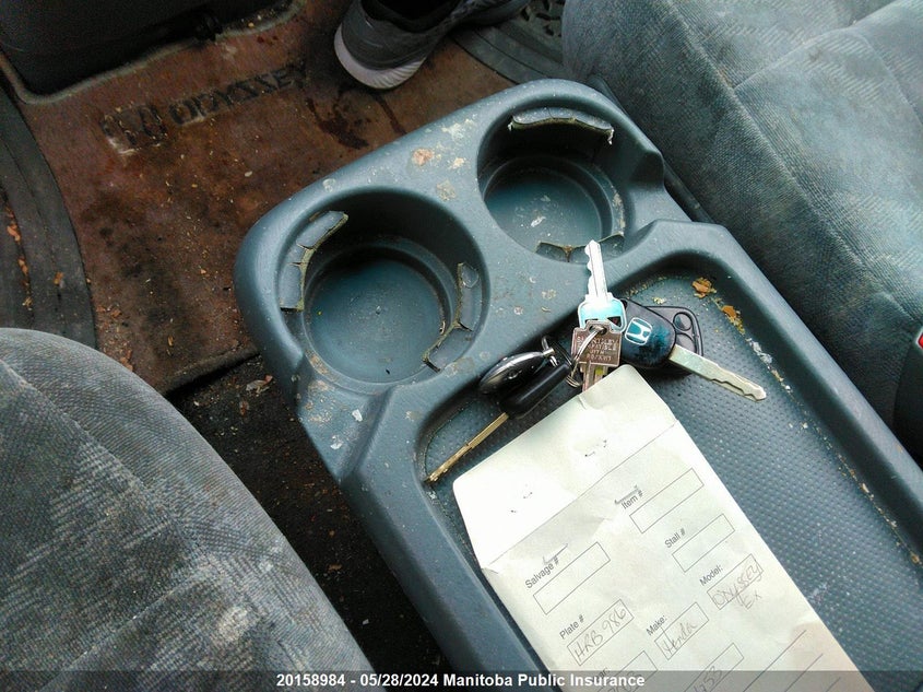 2003 Honda Odyssey Ex VIN: 2HKRL18603H011715 Lot: 20158984