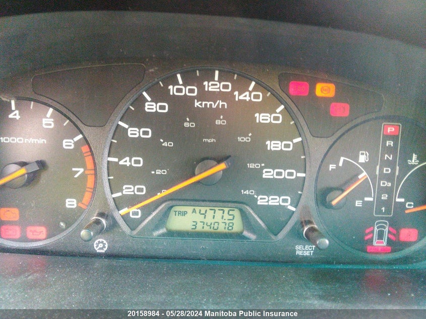 2003 Honda Odyssey Ex VIN: 2HKRL18603H011715 Lot: 20158984