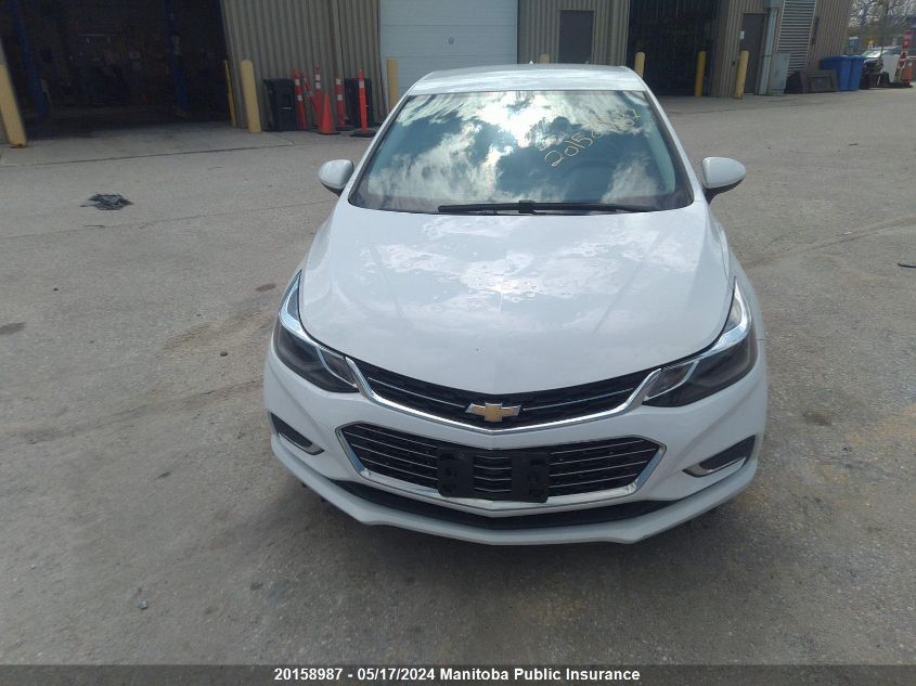 2017 Chevrolet Cruze Premier Turbo VIN: 3G1BF5SM4HS520610 Lot: 20158987