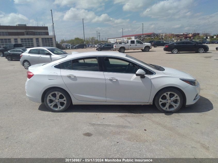 2017 Chevrolet Cruze Premier Turbo VIN: 3G1BF5SM4HS520610 Lot: 20158987