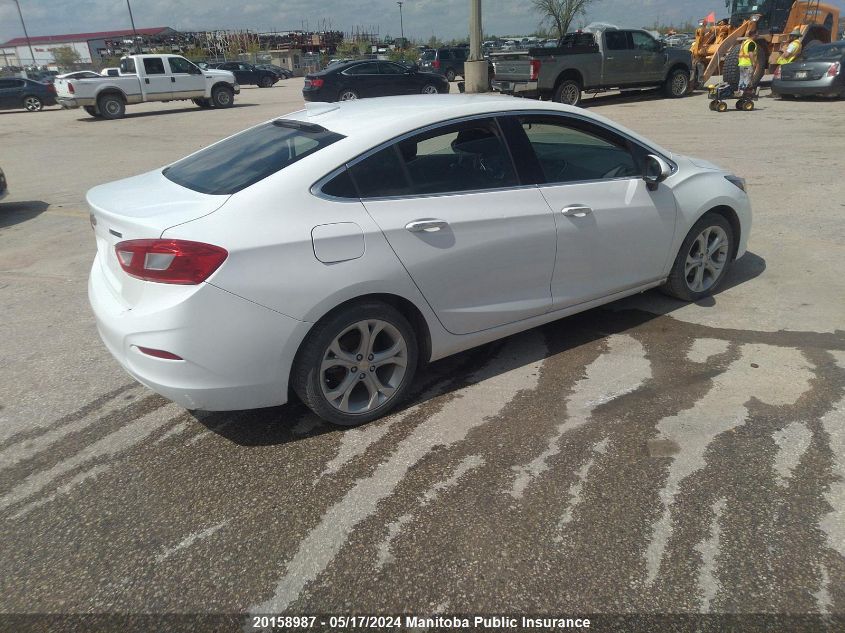 2017 Chevrolet Cruze Premier Turbo VIN: 3G1BF5SM4HS520610 Lot: 20158987