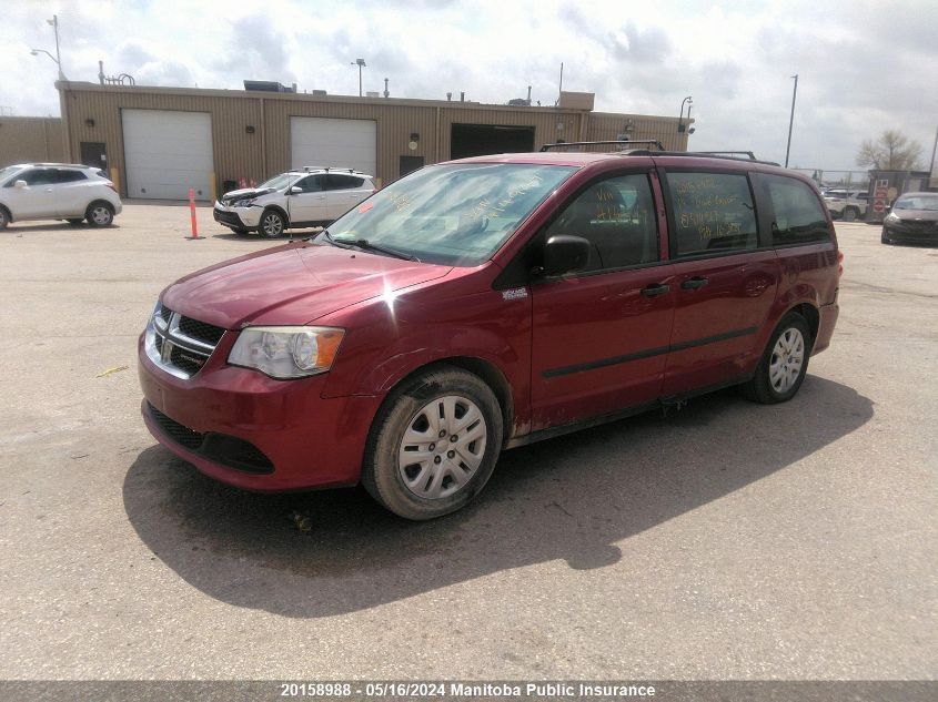 2014 Dodge Grand Caravan Se VIN: 2C4RDGBGXER414947 Lot: 20158988