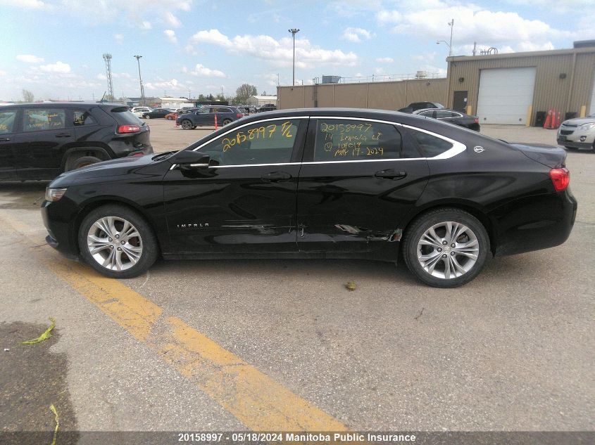 2014 Chevrolet Impala Lt VIN: 1G1115SL4EU104019 Lot: 20158997