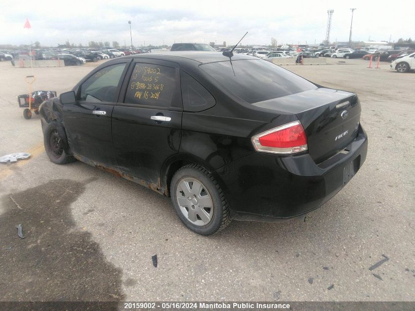 2010 Ford Focus S VIN: 1FAHP3FN2AW283668 Lot: 20159002