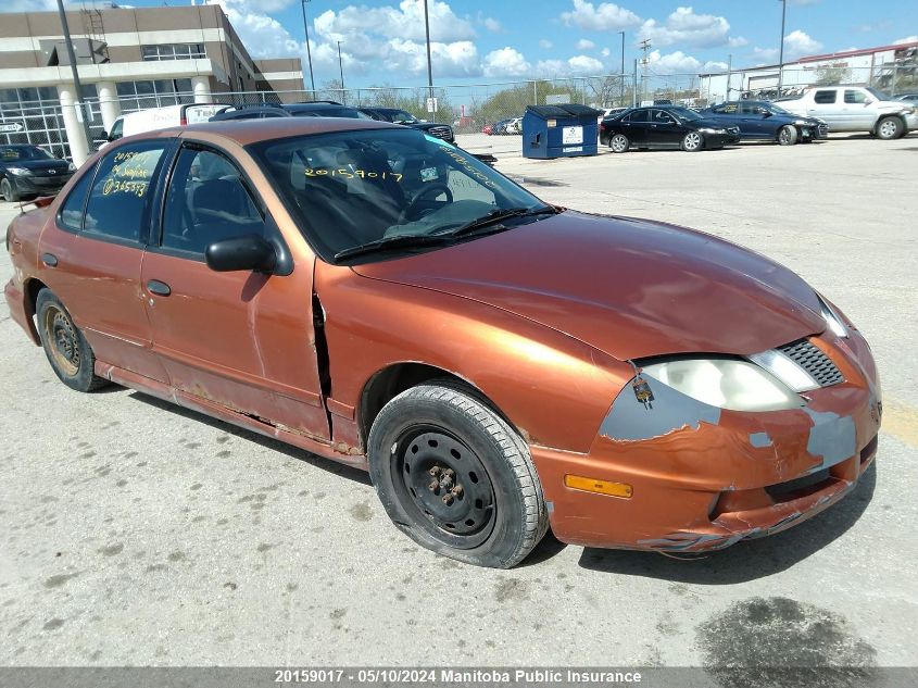 2004 Pontiac Sunfire VIN: 1G2JB52F647365393 Lot: 20159017