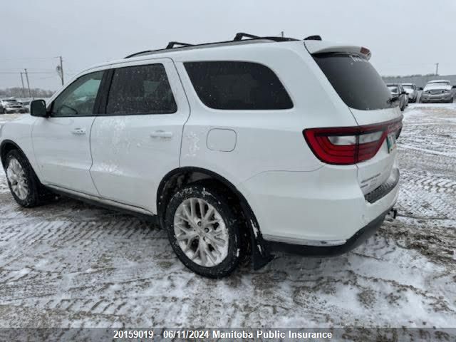 2016 Dodge Durango Limited VIN: 1C4RDJDG3GC409787 Lot: 20159019