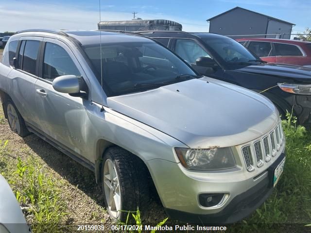 2014 Jeep Compass Limited VIN: 1C4NJDCB6ED523529 Lot: 20159039