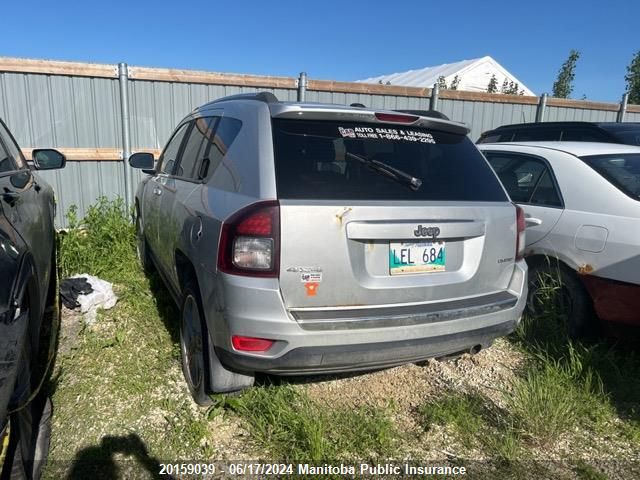 2014 Jeep Compass Limited VIN: 1C4NJDCB6ED523529 Lot: 20159039