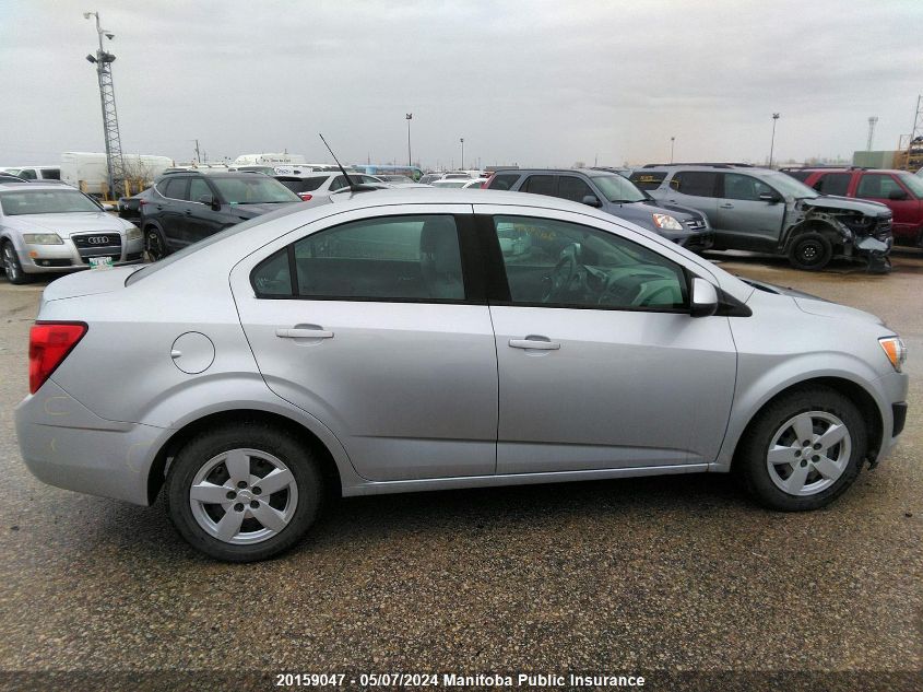 2014 Chevrolet Sonic Ls VIN: 1G1JA5EH4E4200207 Lot: 20159047