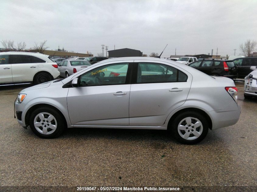 2014 Chevrolet Sonic Ls VIN: 1G1JA5EH4E4200207 Lot: 20159047