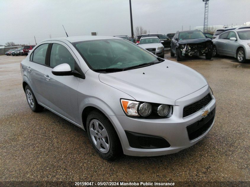 2014 Chevrolet Sonic Ls VIN: 1G1JA5EH4E4200207 Lot: 20159047