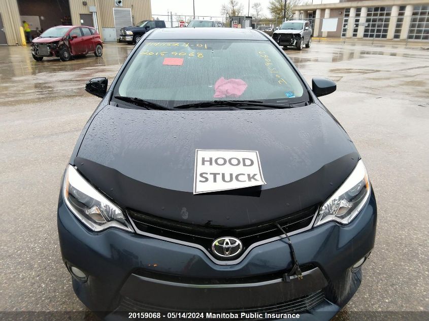 2016 Toyota Corolla Le VIN: 2T1BURHE5GC484541 Lot: 20159068