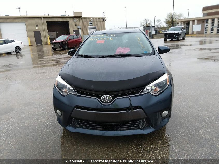 2016 Toyota Corolla Le VIN: 2T1BURHE5GC484541 Lot: 20159068