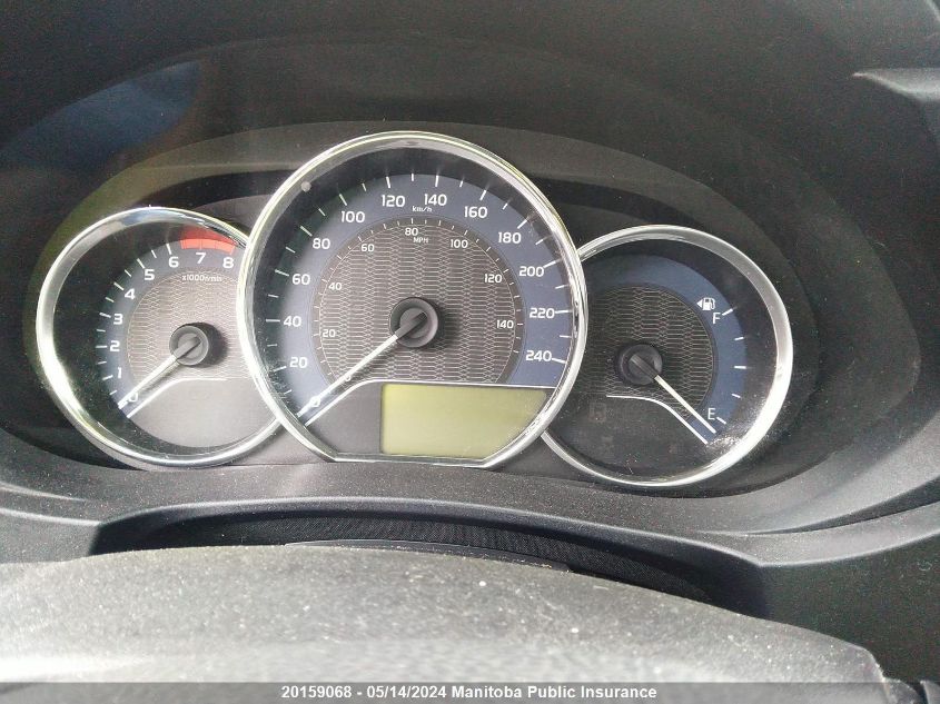 2016 Toyota Corolla Le VIN: 2T1BURHE5GC484541 Lot: 20159068