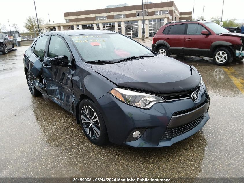 2016 Toyota Corolla Le VIN: 2T1BURHE5GC484541 Lot: 20159068