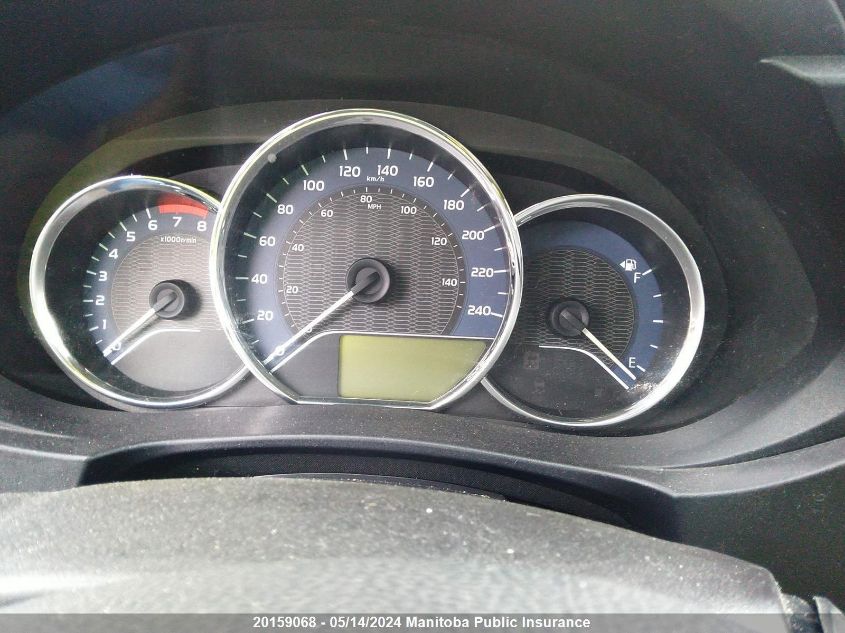 2016 Toyota Corolla Le VIN: 2T1BURHE5GC484541 Lot: 20159068