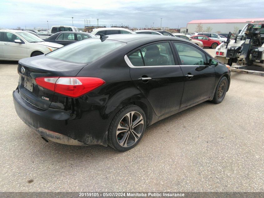 2014 Kia Forte Ex VIN: KNAFX4A89E5056415 Lot: 20159105