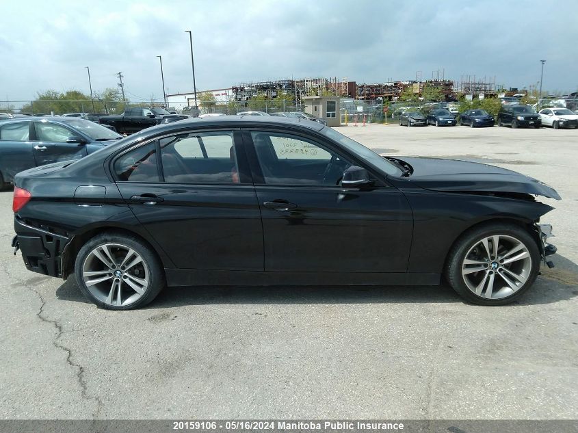 2014 BMW 3 Series VIN: WBA3C3C53EF983335 Lot: 20159106
