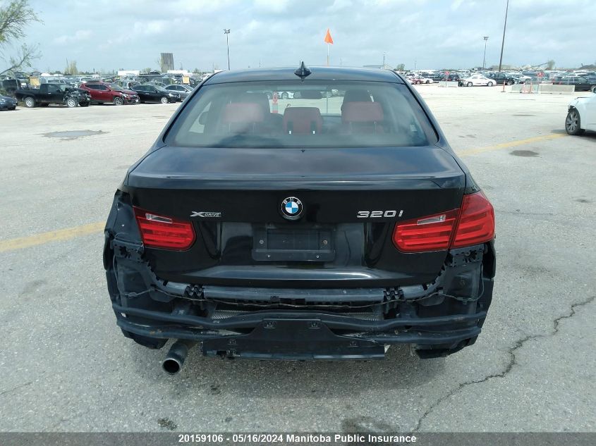 2014 BMW 3 Series VIN: WBA3C3C53EF983335 Lot: 20159106