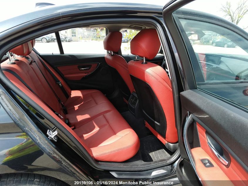 2014 BMW 3 Series VIN: WBA3C3C53EF983335 Lot: 20159106