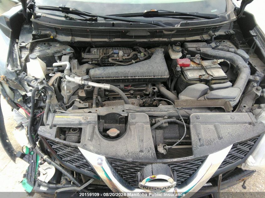 2016 Nissan Rogue Sv VIN: 5N1AT2MV4GC832829 Lot: 20159109