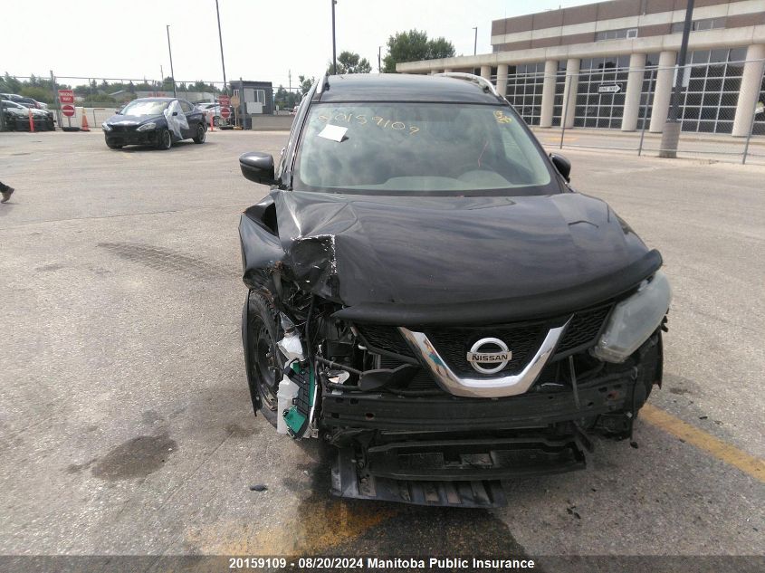 2016 Nissan Rogue Sv VIN: 5N1AT2MV4GC832829 Lot: 20159109