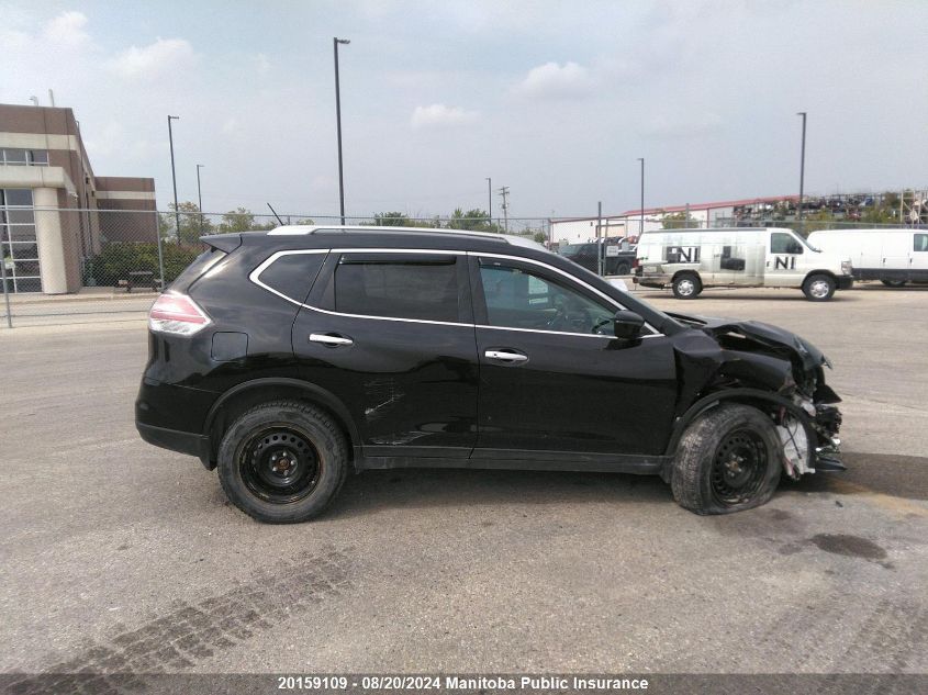 2016 Nissan Rogue Sv VIN: 5N1AT2MV4GC832829 Lot: 20159109