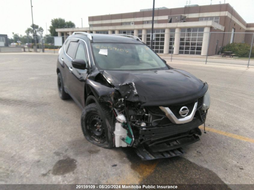 2016 Nissan Rogue Sv VIN: 5N1AT2MV4GC832829 Lot: 20159109