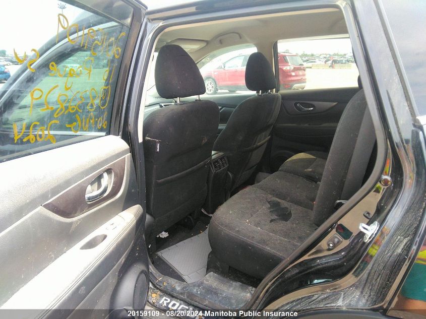 2016 Nissan Rogue Sv VIN: 5N1AT2MV4GC832829 Lot: 20159109