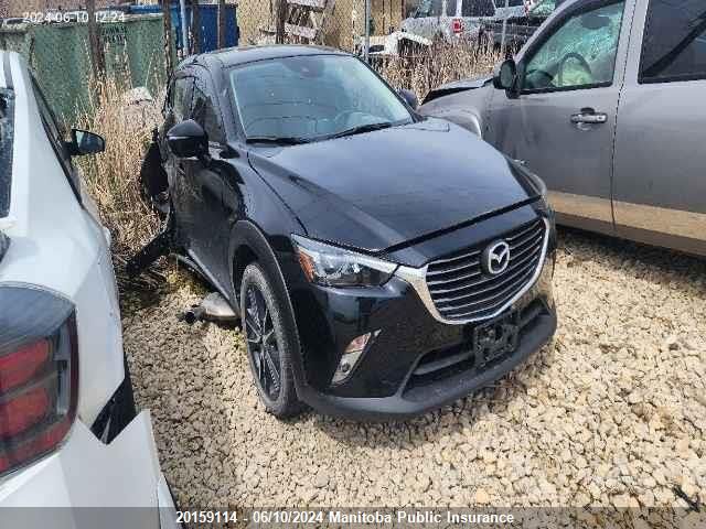 2018 Mazda Cx-3 Gt VIN: JM1DKFD77J0301114 Lot: 20159114