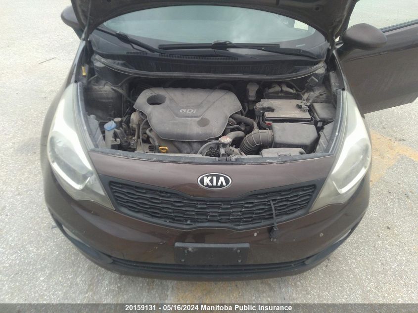 2013 Kia Rio Lx VIN: KNADM4A3XD6214726 Lot: 20159131