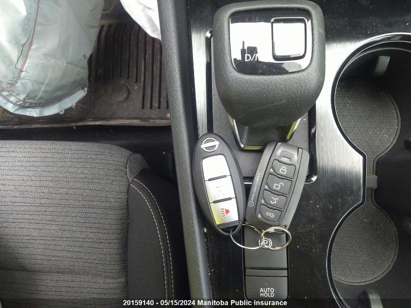 2022 Nissan Rogue S VIN: 5N1AT3ABXNC708318 Lot: 20159140