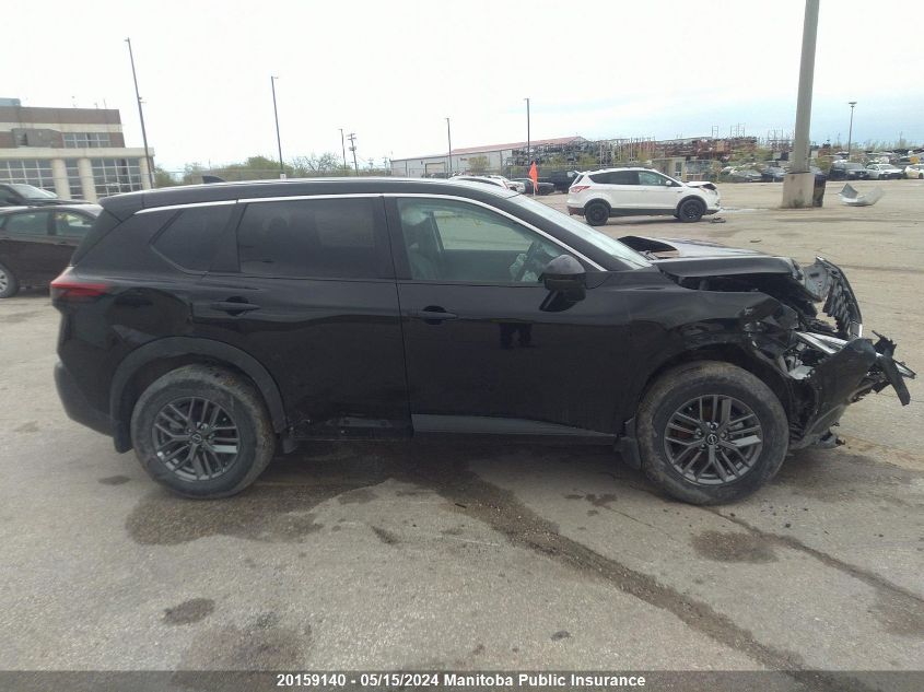 2022 Nissan Rogue S VIN: 5N1AT3ABXNC708318 Lot: 20159140
