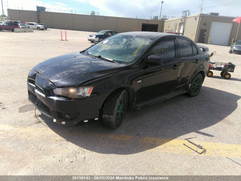 2010 Mitsubishi Lancer Es VIN: JA32U2FU8AU602625 Lot: 20159143