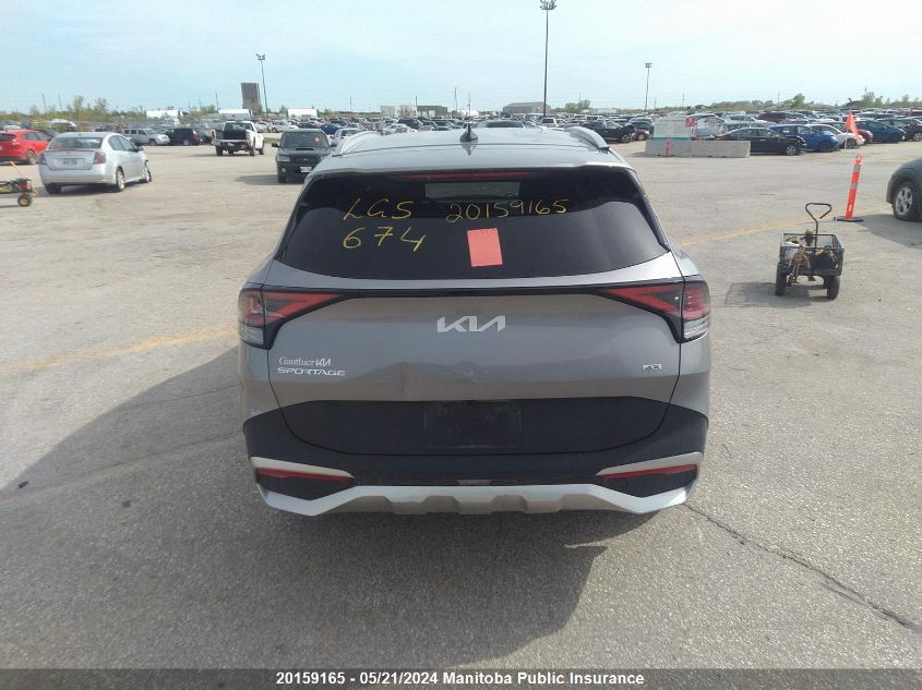 2023 Kia Sportage Lx VIN: KNDPUCAF5P7196896 Lot: 20159165