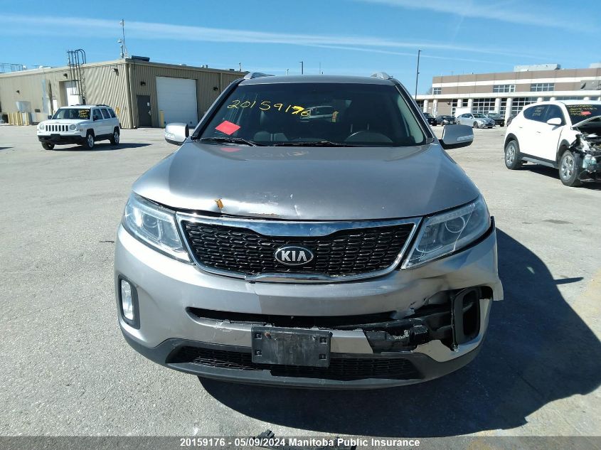 2014 Kia Sorento Lx VIN: 5XYKTCA62EG524420 Lot: 20159176