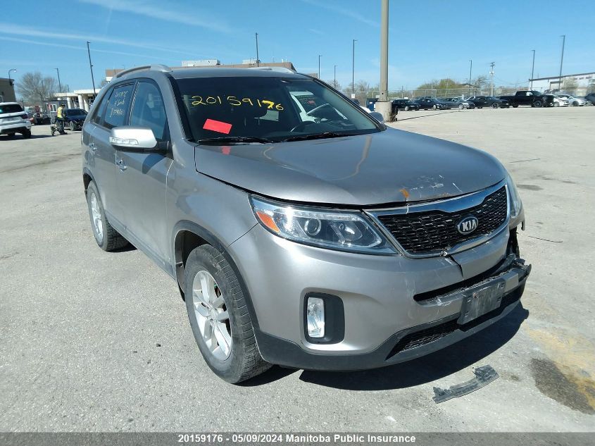 2014 Kia Sorento Lx VIN: 5XYKTCA62EG524420 Lot: 20159176