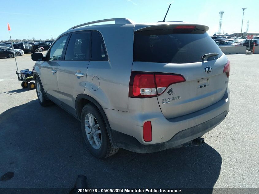 2014 Kia Sorento Lx VIN: 5XYKTCA62EG524420 Lot: 20159176