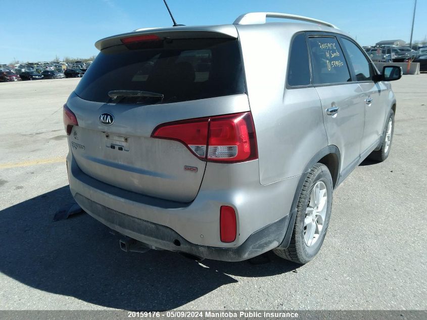 2014 Kia Sorento Lx VIN: 5XYKTCA62EG524420 Lot: 20159176