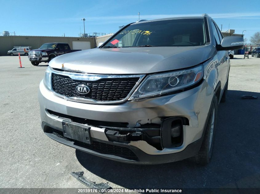 2014 Kia Sorento Lx VIN: 5XYKTCA62EG524420 Lot: 20159176