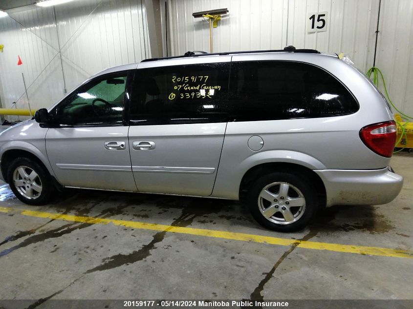 2007 Dodge Grand Caravan Se VIN: 2D4GP44L27R339352 Lot: 20159177