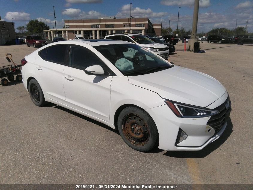 2019 Hyundai Elantra Preferred VIN: KMHD84LF7KU862754 Lot: 20159181